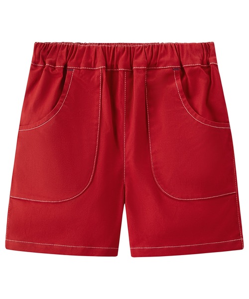 combimini(コンビミニ)の「ストレッチツイルショートパンツ(その他パンツ・キッズ・レッド/ベージュ/ダークグレー・80/90/100/110/120)」の6枚目の写真