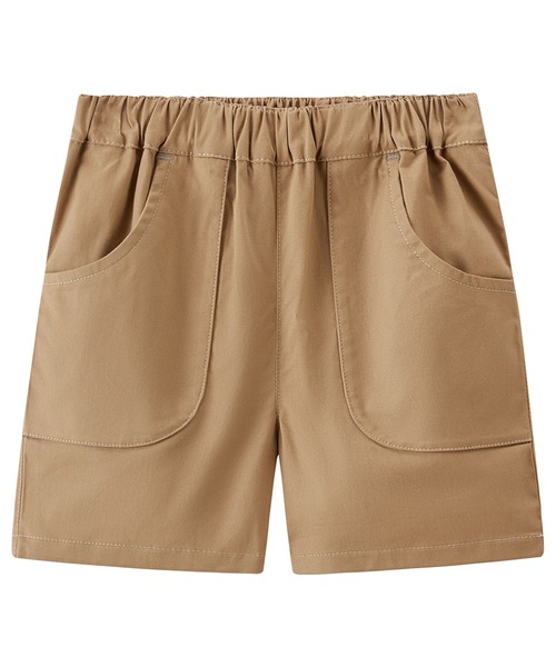 combimini(コンビミニ)の「ストレッチツイルショートパンツ(その他パンツ・キッズ・レッド/ベージュ/ダークグレー・80/90/100/110/120)」の5枚目の写真