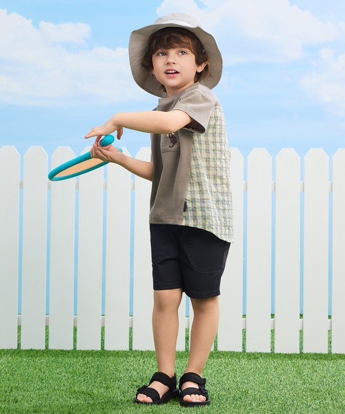 combimini(コンビミニ)の「ストレッチツイルショートパンツ(その他パンツ・キッズ・レッド/ベージュ/ダークグレー・80/90/100/110/120)」の11枚目の写真