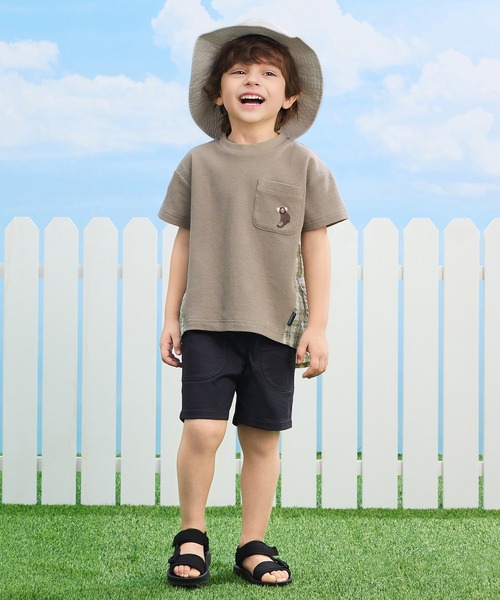 combimini(コンビミニ)の「ストレッチツイルショートパンツ(その他パンツ・キッズ・レッド/ベージュ/ダークグレー・80/90/100/110/120)」の10枚目の写真