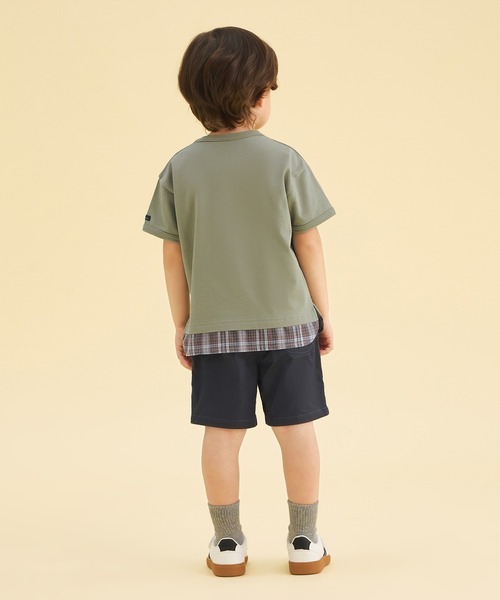 combimini(コンビミニ)の「ストレッチツイルショートパンツ(その他パンツ・キッズ・レッド/ベージュ/ダークグレー・80/90/100/110/120)」の14枚目の写真