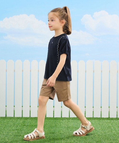 combimini(コンビミニ)の「ストレッチツイルショートパンツ(その他パンツ・キッズ・レッド/ベージュ/ダークグレー・80/90/100/110/120)」の17枚目の写真