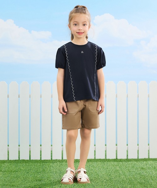 combimini(コンビミニ)の「ストレッチツイルショートパンツ(その他パンツ・キッズ・レッド/ベージュ/ダークグレー・80/90/100/110/120)」の16枚目の写真
