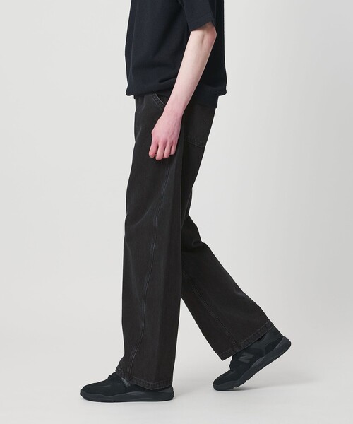 Noill ツギハギデニム ブラック 再構築 Levi's Levis＞BAGGY BARREL デニムパンツ（デニムパンツ）｜Levi's