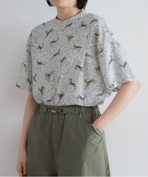 NOMBRE IMPAIR | 【予約】バンビプリント　後開きTブラウス(シャツ/ブラウス)