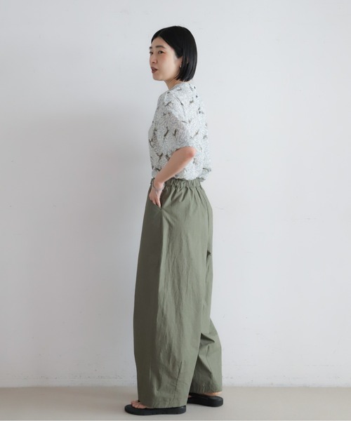 NOMBRE IMPAIR（ノンブルアンペール）の「【予約】バンビプリント　後開きTブラウス（シャツ/ブラウス・レディース・ブルー・FREE）」の3枚目の写真