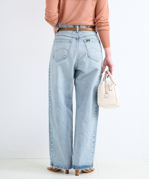 Lee（リー）の「ウォッシャブル / LEE / リー 別注 DADDY PANTS（デニムパンツ・レディース・サックスブルー/ブルー・SMALL/MEDIUM）」の18枚目の写真