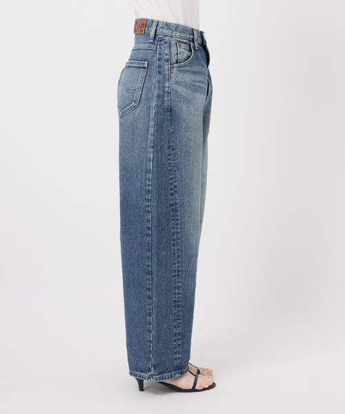 Lee（リー）の「ウォッシャブル / LEE / リー 別注 DADDY PANTS（デニムパンツ・レディース・サックスブルー/ブルー・SMALL/MEDIUM）」の22枚目の写真