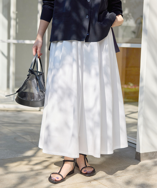 タフタタックギャザースカート（スカート）｜SLOBE IENA