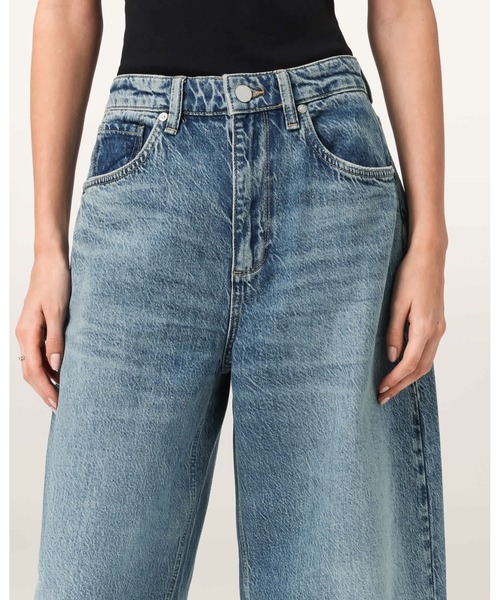 ALLSAINTS(オールセインツ)の「PAYTON BARREL LEG JEANS | PAYTON バレル レッグ ジーンズ(デニムパンツ・レディース・インディゴブルー・25/24)」の3枚目の写真