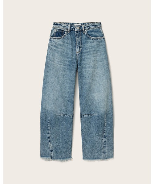 ALLSAINTS(オールセインツ)の「PAYTON BARREL LEG JEANS | PAYTON バレル レッグ ジーンズ(デニムパンツ・レディース・インディゴブルー・25/24)」の8枚目の写真