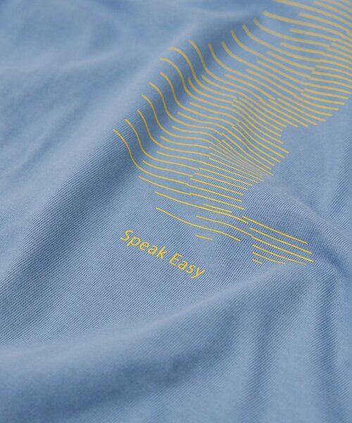 WHIMSIC(ウィムジック)の「【WHIMSIC/2サイズ展開】スピークイージーシルクスクリーンプリントT(Tシャツ/カットソー・メンズ・ピンク/ホワイト/ネイビー/シルバー・2/1)」の22枚目の写真