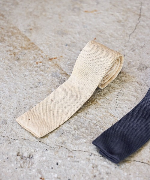 GLOBAL WORK（グローバルワーク）の「ネクタイ/リネンブレンド/ニット/Salon de GW/647537（ネクタイ・メンズ・チャコールグレー/ライトベージュ/ネイビー・FREE）」の17枚目の写真