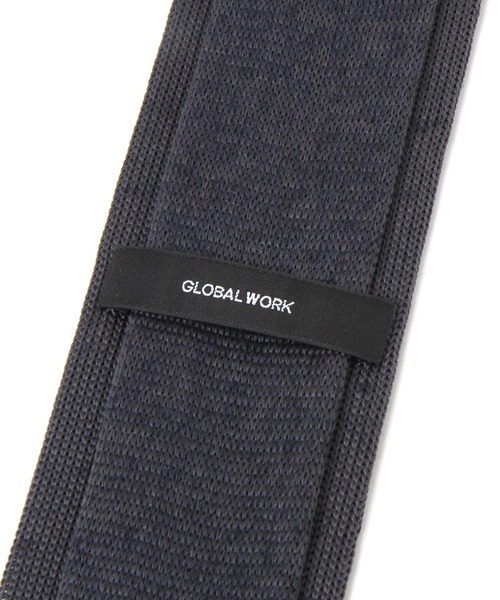 GLOBAL WORK（グローバルワーク）の「ネクタイ/リネンブレンド/ニット/Salon de GW/647537（ネクタイ・メンズ・チャコールグレー/ライトベージュ/ネイビー・FREE）」の11枚目の写真