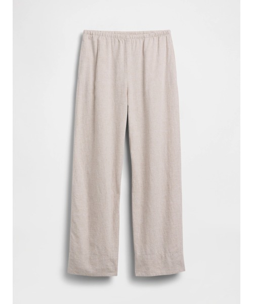 GAP（ギャップ）の「リネンブレンド リラックスフィット ワイドパンツ（その他パンツ・レディース・ブラック/ナチュラル/レッド/ブラウン・XXS/L/M/S/XS）」の11枚目の写真