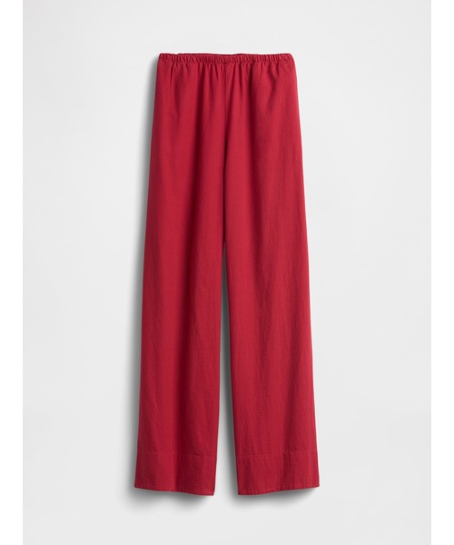GAP（ギャップ）の「リネンブレンド リラックスフィット ワイドパンツ（その他パンツ・レディース・ブラック/ナチュラル/レッド/ブラウン・XXS/L/M/S/XS）」の15枚目の写真