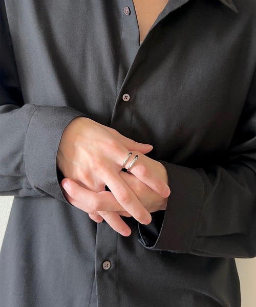 SBG（エスビー）の「インフルエンサー Yu × SBG プランプサンド リング（リング・メンズ・シルバー・12号/16号/14号/18号/21号）」の18枚目の写真