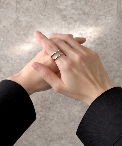 SBG（エスビー）の「インフルエンサー Yu × SBG プランプサンド リング（リング・メンズ・シルバー・12号/16号/14号/18号/21号）」の15枚目の写真