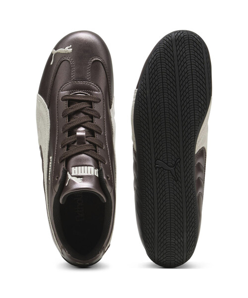 PUMA（プーマ）の「PUMA/プーマ SPEEDCAT METALLIC / 403689 / スピードキャット メタリック (23cm～24.5cmサイズ展開)（スニーカー・レディース・ブラック/ブラウン・23.5cm/23.0cm/24.5cm/24.0cm）」の5枚目の写真