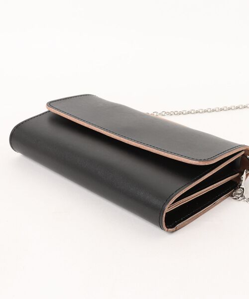 TIDEWAY(タイドウェイ)の「【TIDEWAY】NFC WALLET BAG(ショルダーバッグ・レディース・ブラック/シルバー・FREE)」の4枚目の写真