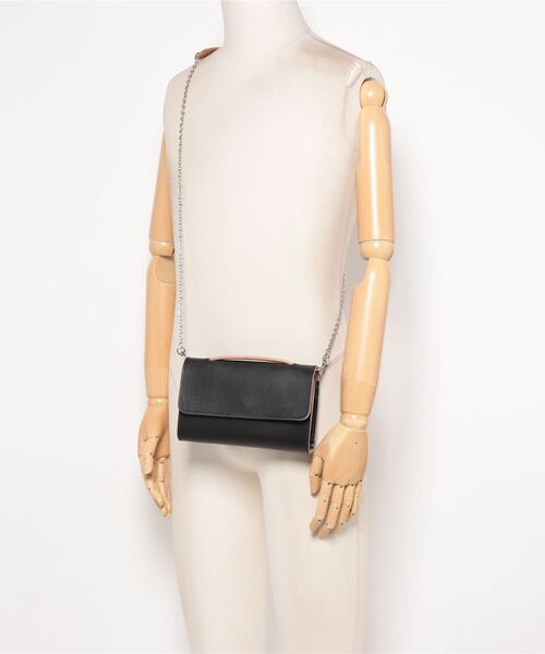 TIDEWAY(タイドウェイ)の「【TIDEWAY】NFC WALLET BAG(ショルダーバッグ・レディース・ブラック/シルバー・FREE)」の6枚目の写真