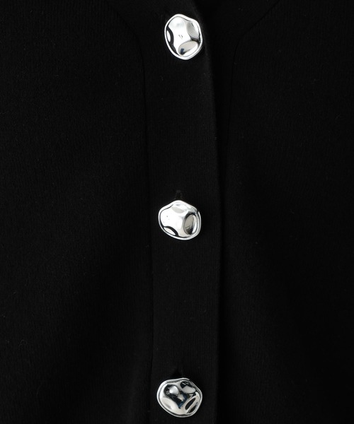 RAGEBLUE(レイジブルー)の「デコボタンニットカーディガン(カーディガン/ボレロ・レディース・グレー/ブルー/ブラック・FREE)」の21枚目の写真