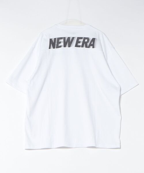NEW ERA（ニューエラ）の「NEW ERA/ニューエラ 半袖 Tシャツ オーバーサイズド パフォーマンス ドロップショルダー パフォーマンスアパレル 吸汗速乾（Tシャツ/カットソー・メンズ・ホワイト/ブラック・L/XXL/M/XL）」の14枚目の写真