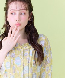 Jolly Poupee（ジョリープッペ）の「【22fabric】ルームメイトPT/フリル襟ワンピース（ワンピース）」