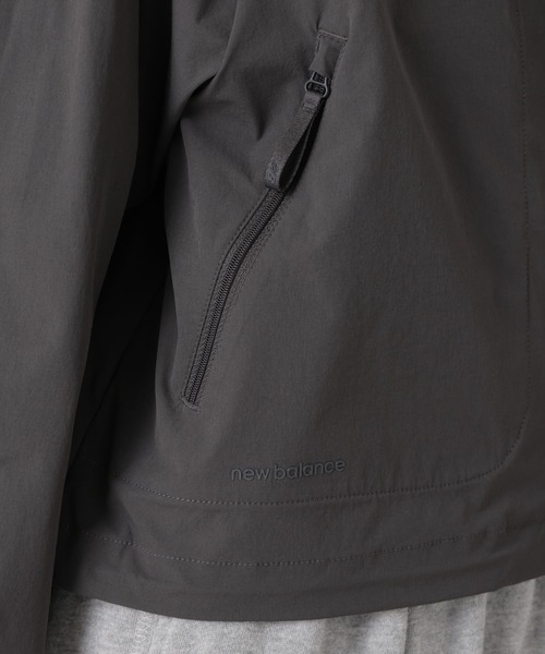 NEW BALANCE(ニューバランス)の「New balance/NB Greyクロップドジャケット(ナイロンジャケット・レディース・グレー/ブラック・M)」の21枚目の写真