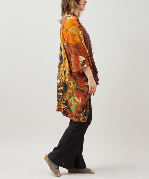 チャイハネ（チャイハネ）の「【チャイハネ】スマタカUVカーディガン（カーディガン/ボレロ・レディース・レッド/ブルー/ブラック/ネイビー/ベージュ・FREE）」の11枚目の写真