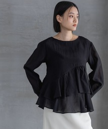 A part by | アシメペプラムブラウス(シャツ/ブラウス)