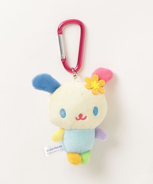 sanrio / サンリオ 】 ウサハナ カラビナ マスコットキーホルダー NJI