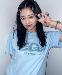 BGL（ビージーエル）の「RHINESTONE LOGO TEE（Tシャツ/カットソー）」