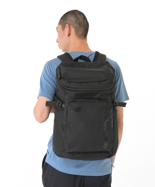 NEW BALANCE(ニューバランス)の「トップローディングバックパック30L(バックパック/リュック・メンズ・ブラック・ONE SIZE)」の6枚目の写真