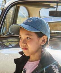 X-girl Stages | ロゴ刺しゅうダメージ加工キャップ(キャップ)