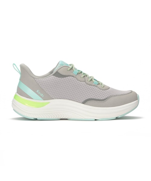 Keds（ケッズ）の「Keds ブリスムーブ レース メッシュ/スエード グレー（スニーカー・レディース・グレー・23.0cm/23.5cm/24.0cm/24.5cm/25.0cm/22.5cm）」の2枚目の写真