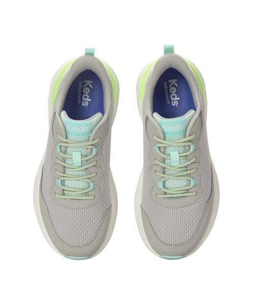 Keds（ケッズ）の「Keds ブリスムーブ レース メッシュ/スエード グレー（スニーカー・レディース・グレー・23.0cm/23.5cm/24.0cm/24.5cm/25.0cm/22.5cm）」の3枚目の写真