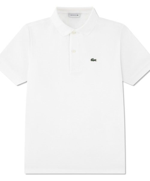 LACOSTE（ラコステ）の「LACOSTE(ラコステ)/ボーイズ プチピケ ポロシャツ 半袖ポロ 半袖トップス/LCB NON-ORGANIC PETIT PIQUE PO（ポロシャツ・レディース・グリーン/ホワイト/ネイビー/ライトブルー/ブラック・M/S/XL/L）」の7枚目の写真