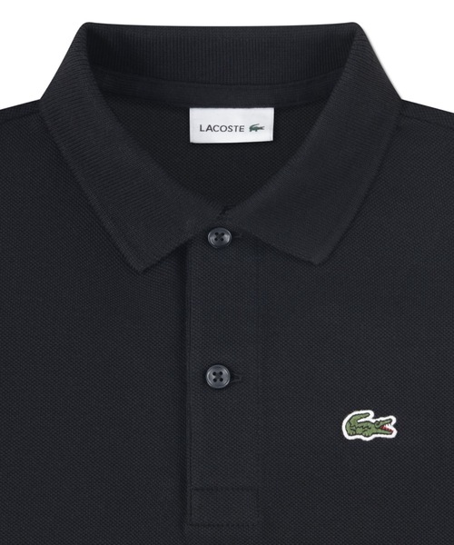 LACOSTE（ラコステ）の「LACOSTE(ラコステ)/ボーイズ プチピケ ポロシャツ 半袖ポロ 半袖トップス/LCB NON-ORGANIC PETIT PIQUE PO（ポロシャツ・レディース・グリーン/ホワイト/ネイビー/ライトブルー/ブラック・M/S/XL/L）」の11枚目の写真