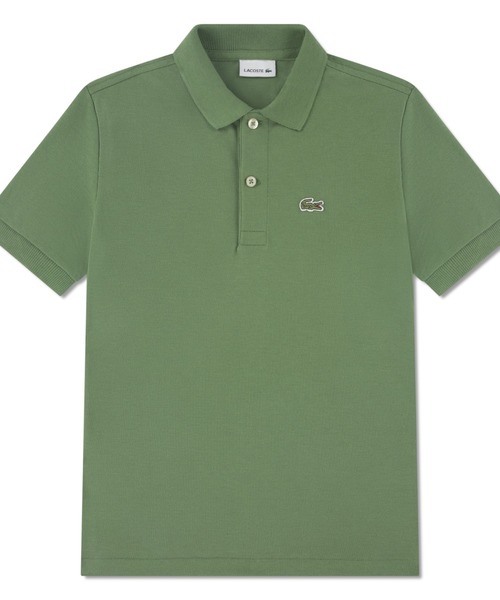 LACOSTE（ラコステ）の「LACOSTE(ラコステ)/ボーイズ プチピケ ポロシャツ 半袖ポロ 半袖トップス/LCB NON-ORGANIC PETIT PIQUE PO（ポロシャツ・レディース・グリーン/ホワイト/ネイビー/ライトブルー/ブラック・M/S/XL/L）」の14枚目の写真