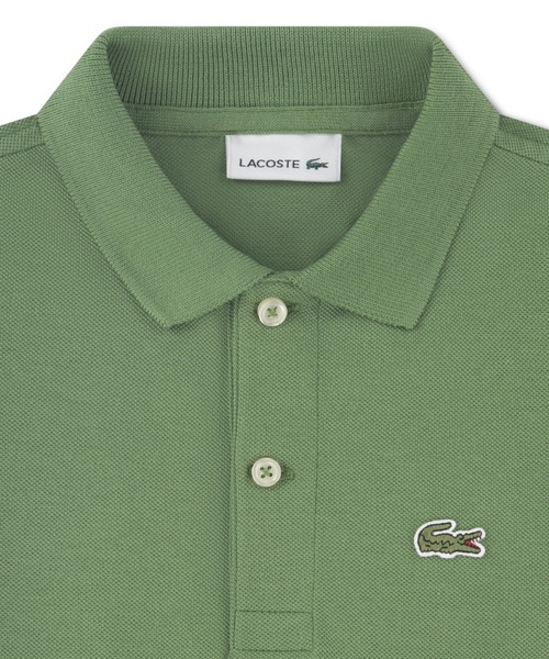 LACOSTE（ラコステ）の「LACOSTE(ラコステ)/ボーイズ プチピケ ポロシャツ 半袖ポロ 半袖トップス/LCB NON-ORGANIC PETIT PIQUE PO（ポロシャツ・レディース・グリーン/ホワイト/ネイビー/ライトブルー/ブラック・M/S/XL/L）」の15枚目の写真