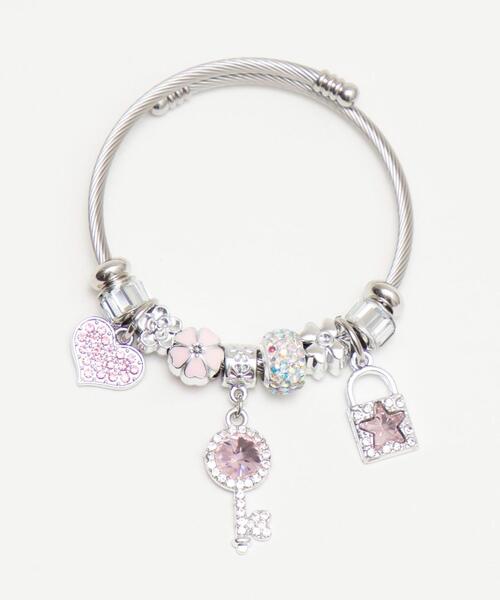 WEGO（ウィゴー）の「WEGO/チャームリングブレス（ブレスレット・レディース・その他1/その他2/その他3/その他4・FREE）」の2枚目の写真