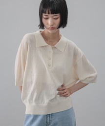 LOWRYS FARM | ブークレニットポロＳＳ 669414(Tシャツ/カットソー)
