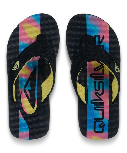 セール】QUIKSILVER ユース MOLOKAI LAYBACK 26 YOUTH ビーチサンダル