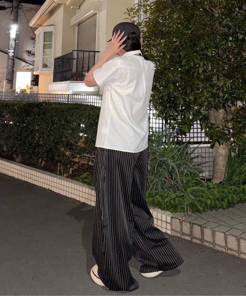 sedacle（セダクル）の「26SSラインストーンシャツ（シャツ/ブラウス・レディース・オフホワイト/ライトブルー/ベージュ/レッド・SMALL/MEDIUM/LARGE）」の12枚目の写真