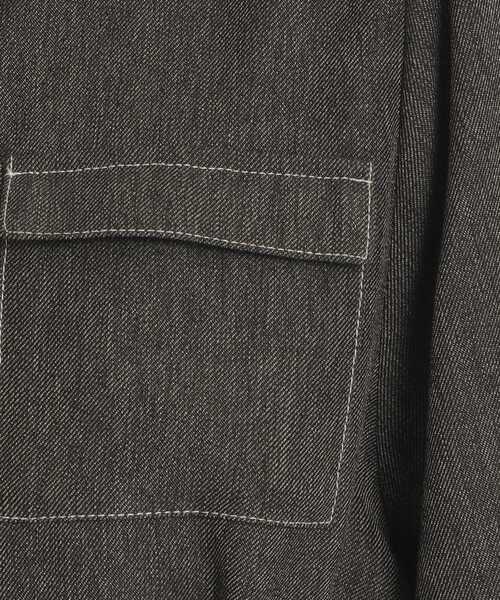 ITS'DEMO（イッツデモ）の「【洗濯機OK】デニム風ワンピース（ワンピース・レディース・ネイビー/ブラック・00）」の8枚目の写真