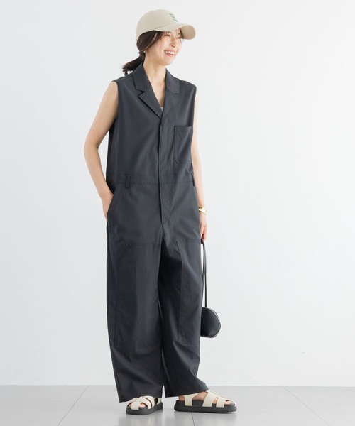 BARNYARDSTORM(バンヤードストーム)の「BARNYARDSTORM / ダブルニーオールインワン(つなぎ/オールインワン・レディース・ブラック/ベージュ・S/M)」の20枚目の写真