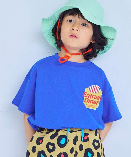 Life Support Products(ライフサポートプロダクツ)の「【プチプラ】S/S グラフィック半袖Tシャツ(Tシャツ/カットソー・キッズ・オフホワイト/マスタード/チャコール/ブラウン/ネイビー/杢グレー/ブルー/ライトピンク/グリーン/ホワイト系その他・110/100/95/90/80/150/140/130/120)」の8枚目の写真