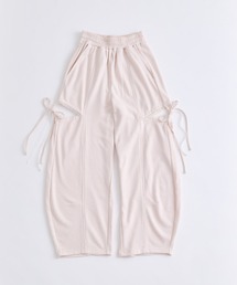 OLIVE des OLIVE | サイドスリットバレルレッグパンツ(スウェットパンツ)