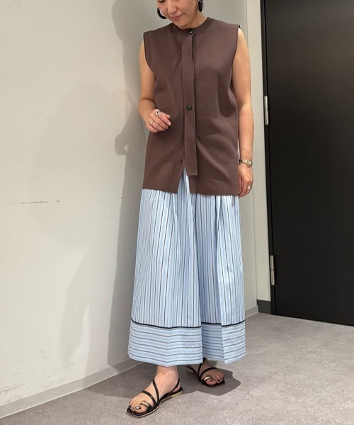 ADORE（アドーア）の「◆クリスクロスニット（ニット/セーター・レディース・ブラウン/ブラック・38）」の18枚目の写真